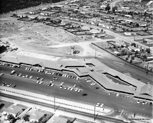 Aerial View of the San Jose Cambrian Park Plaza Shopping Center