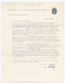Letter from the Society of the Classic Guitar to Mrs. Olcott-Bickford, August 12, 1957