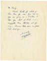 Letter from Fred Korematsu to Ernest Besig, Director, American Civil Liberties Union of Northern California, 1942