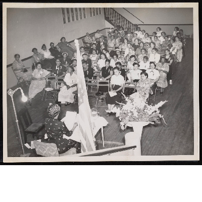 Women's auxiliary meeting of the Brotherhood of Sleeping Car Porters