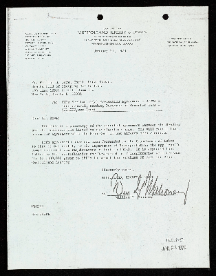 Agreements between the Brotherhood of Sleeping Car Porters and the Reading Company