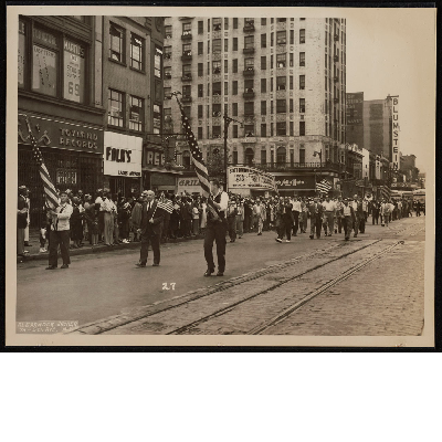 Local 812 Soft Drink Workers Union marching in parade