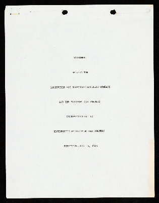 Agreements between the Brotherhood of Sleeping Car Porters and the Louisville and Nashville Railroad Company