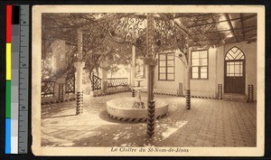 Interior of a cloister, Algeria, ca.1920-1940