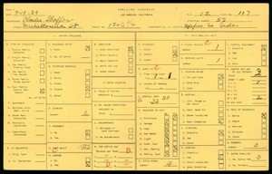WPA household census for 1542 1/2 MICHELTORENA STREET, Los Angeles