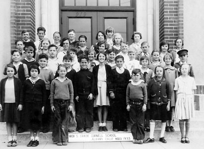 Cornell School--Fifth Grade, 1933