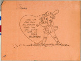 Valentine card from the Crusaders to Sue Ogata Kato