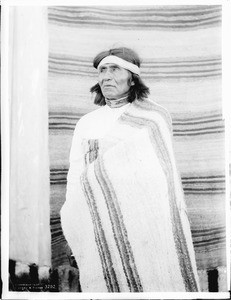 Portrait of Captain Quasula, a Walapai Indian, Kingman, Arizona, ca.1901