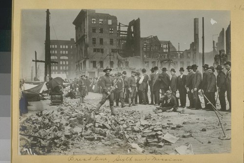 Bread line, Sixth and Mission