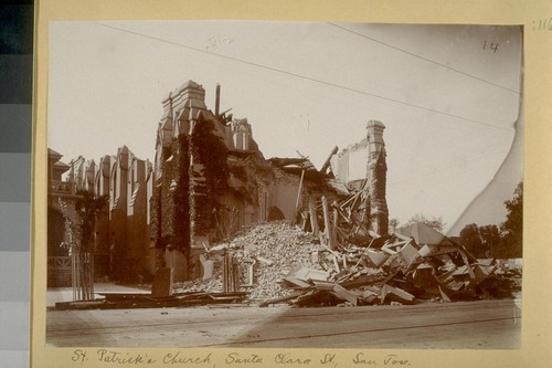 St. Patrick's Church, Santa Clara St., San Jose