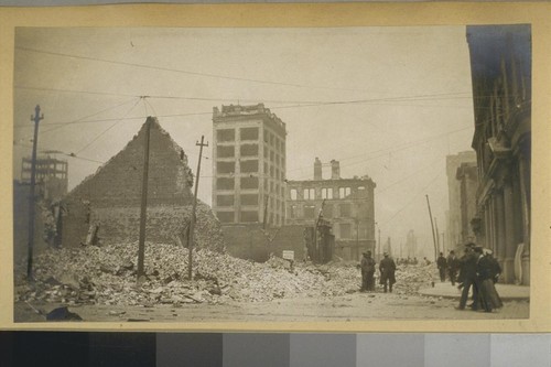 2. General Views, Earthquake and Fire Ruins