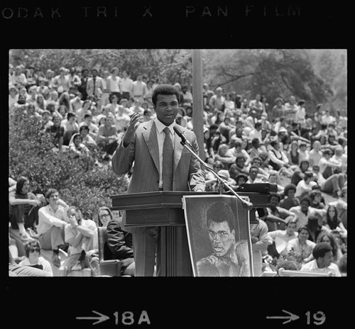 Muhammad Ali Speaks At Ucla Calisphere
