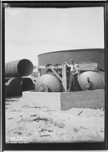 Redondo cylinder and turbine oil storage tanks