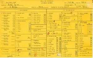 WPA household census for 407 S HOPE, Los Angeles