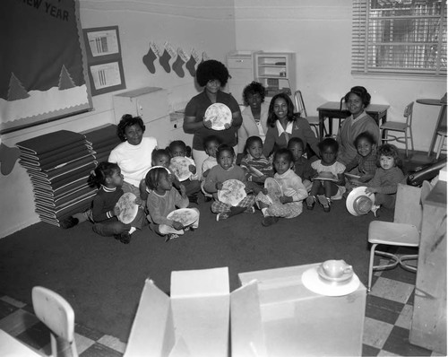 Children at school, Los Angeles