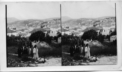 The Village of Nazareth looking Southeast toward Mt. of Principitation