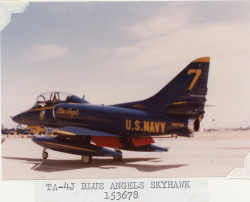 Air show image TA-4J Blue Angels