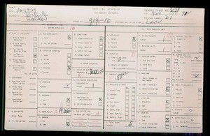 WPA household census for 914 S WALKER, Los Angeles County