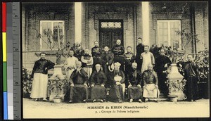 Chinese priests, Jilin, China, ca.1920-1940