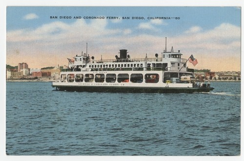 San Diego and Coronado Ferry, San Diego, California