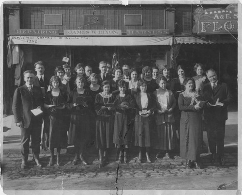 1922 Hale Department Store Christmas Chorus