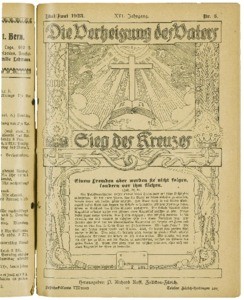 Die Verheissung des Vaters und der Sieg des Kreuzes, 1923, nr. 3