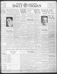 Daily Trojan, Vol. 28, No. 13, October 06, 1936