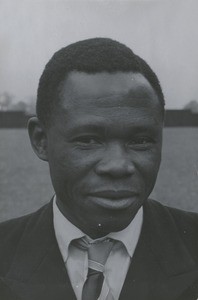 Rev. Musialela, moderator of the Barotse Presbytery, United Church of Zambia