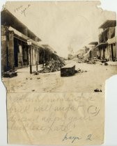 San Jose Chinatown after 1906 earthquake