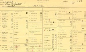 WPA household census for 2627 SICHEL, Los Angeles