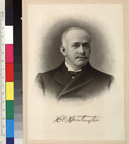 Portrait of Henry E. Huntington, circa 1890
