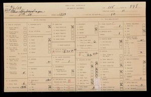 WPA household census for 1333 W 7TH ST, Los Angeles
