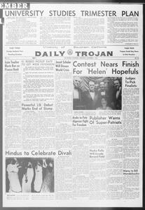 Daily Trojan, Vol. 53, No. 32, November 01, 1961