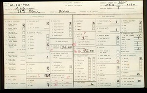 WPA household census for 2100 W 78TH PL, Los Angeles County