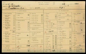 WPA household census for 2214 PASADENA AVE, Los Angeles