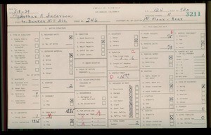 WPA household census for 246 S BUNKER HILL, Los Angeles