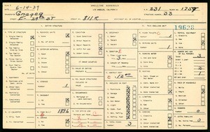 WPA household census for 811 R EAST 29TH STREET, Los Angeles