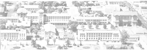 Aerial View of University of Santa Clara, 1933