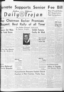 Daily Trojan, Vol. 47, No. 45, November 17, 1955