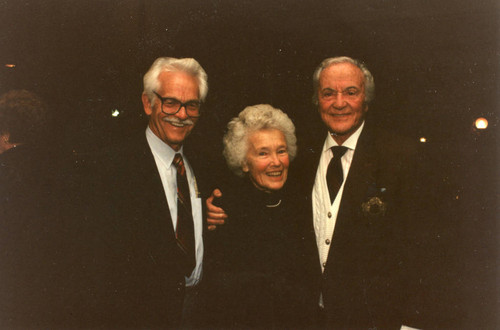 Mr. and Mrs. Stotsenberg with Buddy Rogers