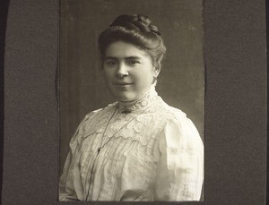 Mina Bahlinger. Mai 1911 nach Bettigeri