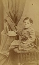 Portrait of Frederick Glocker as a young boy