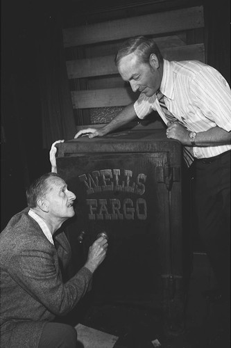 Opening the old Wells Fargo safe