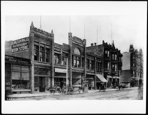 Main Street south from Third Street, ca.1890