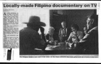 Locally-made Filipino documentary on TV