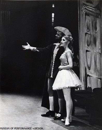 Lynda Meyer and another dancer inChristensen's Beauty and the Beast, circa 1960s