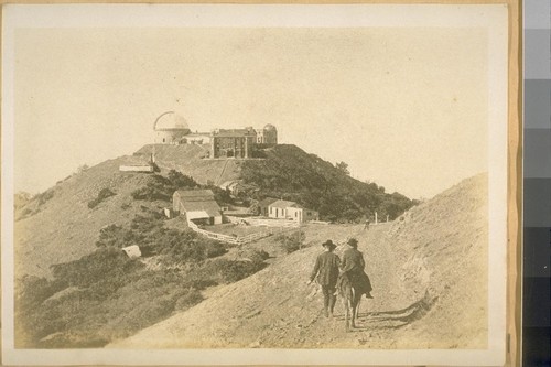 The Lick Observatory from the N. E. in 1895