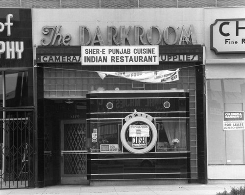 Darkroom Camera Shop as Sher-E Punjab restaurant