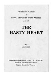 The Hasty Heart, 1952