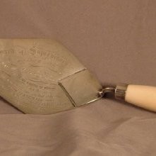 Sterling Silver Trowel with Ivory